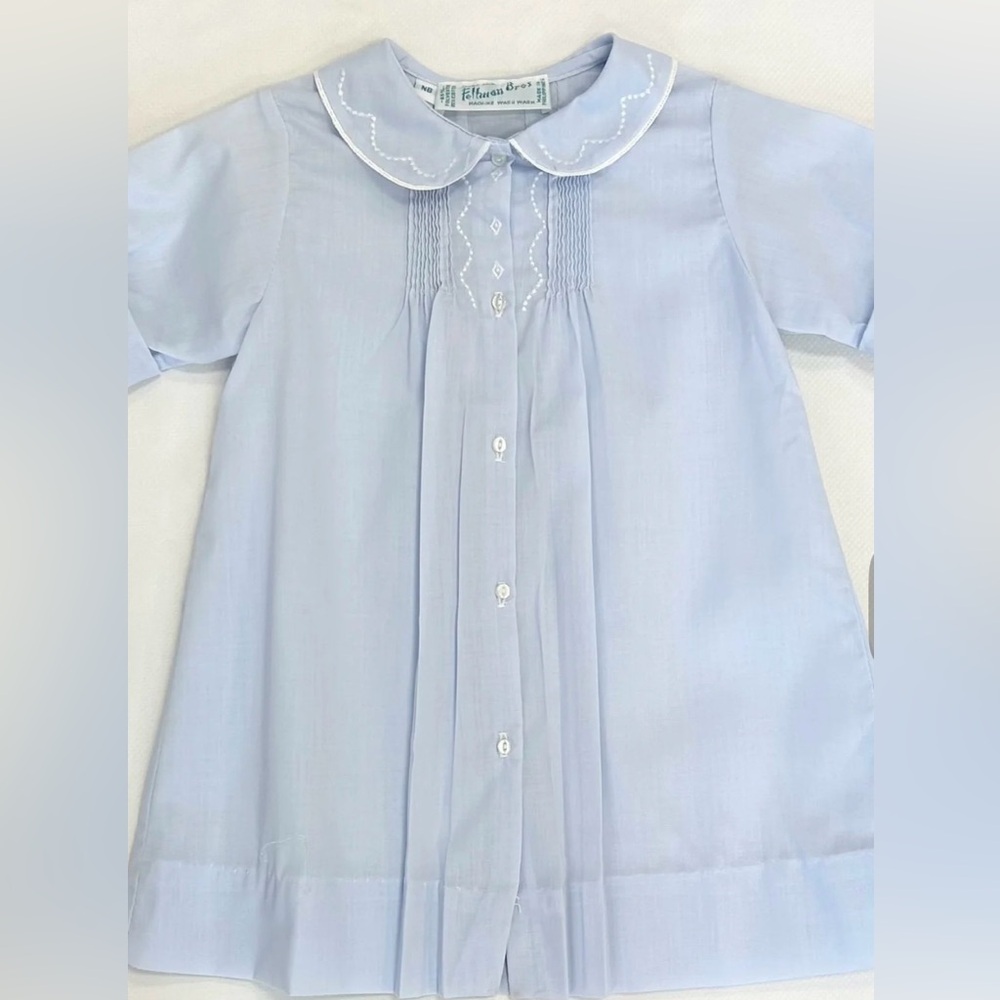 Feltman Bros Light Blue Baby Dress